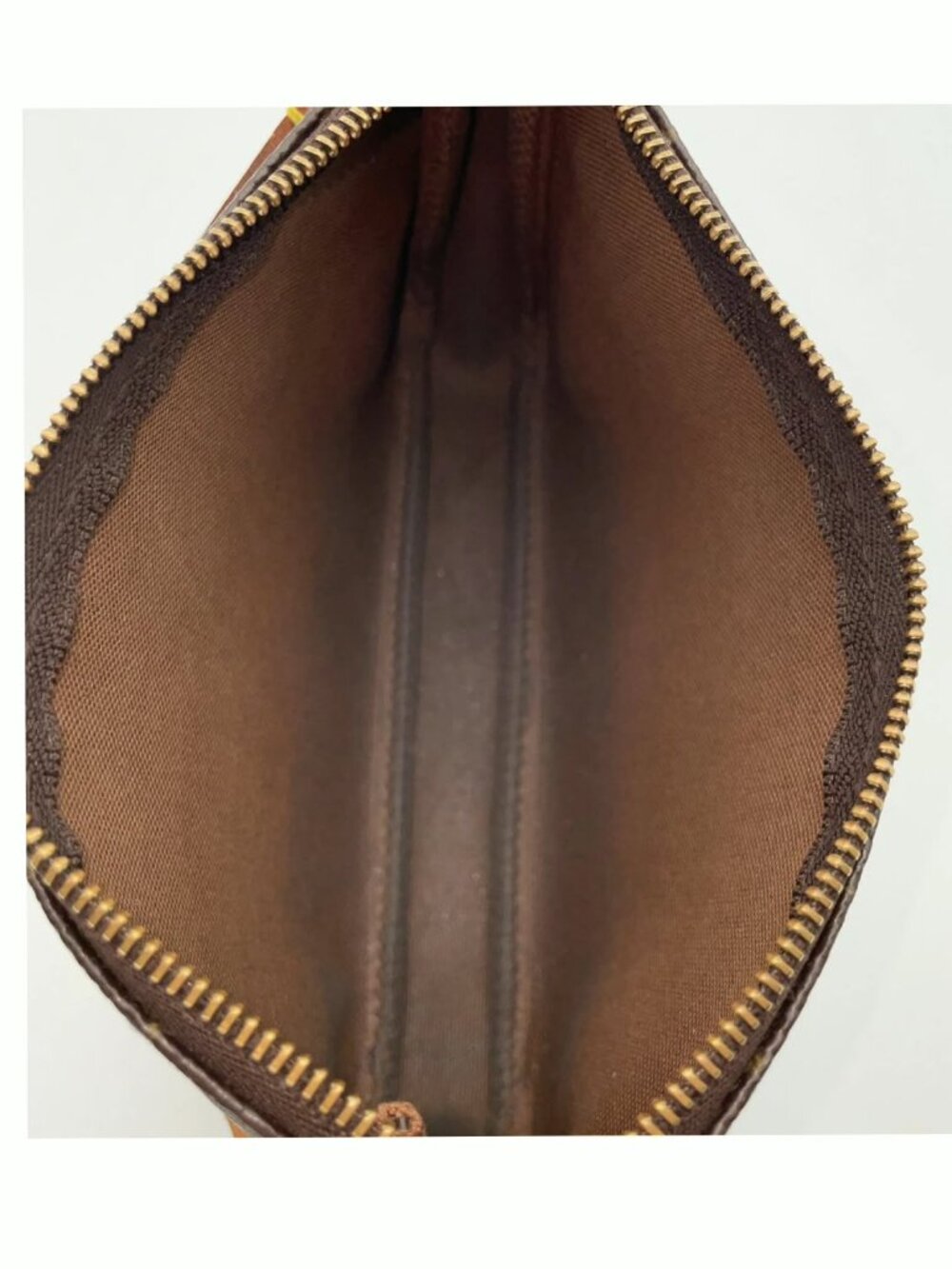 Authentic Louis Vuitton Pochette Accessoires Monogram Shoulder Bag LV Handbag - Picture 15 of 16